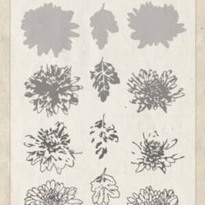 Marianne Design – Layerd Stamp – Tiny’s Chrysant
