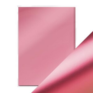 1 ark Craft Perfect Satin spejlkarton – Pink Chiffon