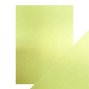 Craft Perfect – Perlemors karton – Lime Light A4