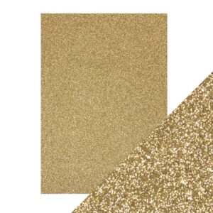 1 ark Craft Perfect Glitterkarton – Gold Dust