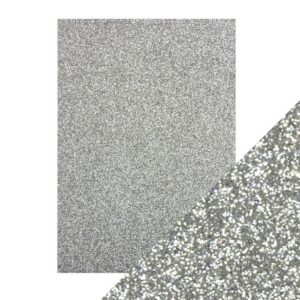 Craft Perfect – Glitterkarton – Silver Screen