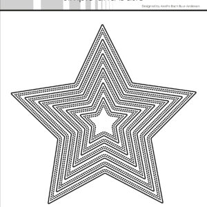 Simple and Basic die – Double Pierced Star