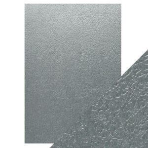 Craft Perfect – Luxury Embossed Card – Ice Grey Glacier – A4