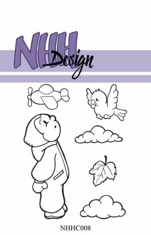 NHH Design stempel – Little Boy looking in the sky