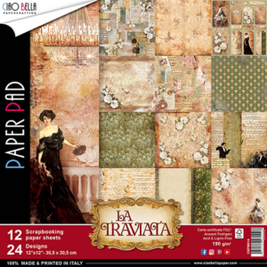Ciao Bella – PaperPad – 30,5×30,5 cm – La Traviata