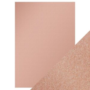 1 ark Craft Perfect Perlemorskarton – Blushing Pink