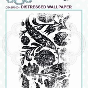Andy Skinner Rubber Stamp – Distressed Wallpaper