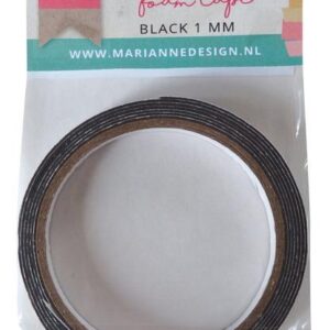 Marianne Design Black Foam Tape 1 mm