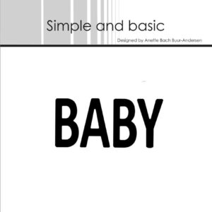 Simple and Basic die – Baby