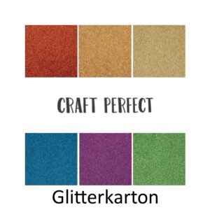 Karton - Craft perfect Glitterkarton