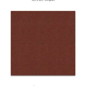 1 ark – 30,5×30,5 cm karton – Kaffebrun