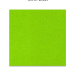 1 ark – 30,5×30,5 cm karton – Løvgrøn