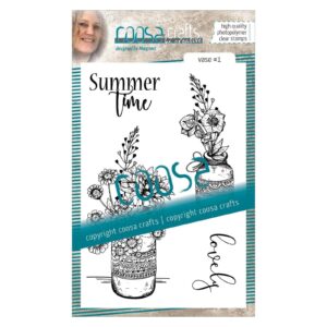 COOSA Crafts stempel – Vase 1