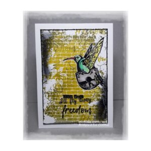 COOSA Crafts stempel – Freedom