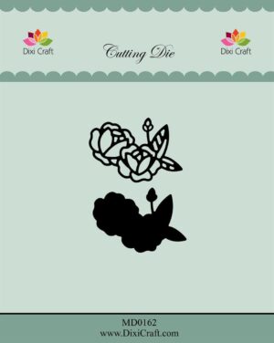 DIXI CRAFT DIE – Roses wtih Outline-1