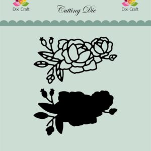 DIXI CRAFT DIE – Roses wtih Outline-3