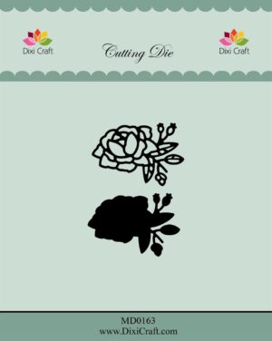 DIXI CRAFT DIE – Roses wtih Outline-2
