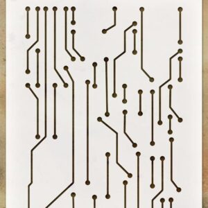 Tim Holtz Layerd Stencil – Circuit
