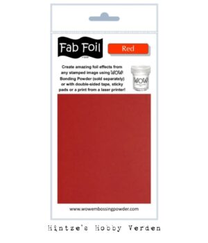 WOW! Fab Foil – Red