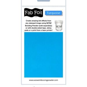 WOW! Fab Foil – Turquoise