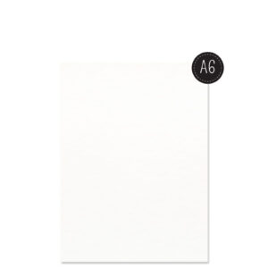 10 ark – Florence – Watercolor paper texture – Ekstra hvid – A6