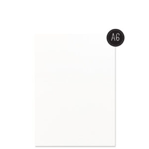 10 ark – Florence – Watercolor paper Smoth – Ekstra hvid – A6