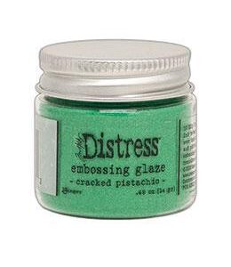 Distress Embossing Glaze – Cracked Pistachio