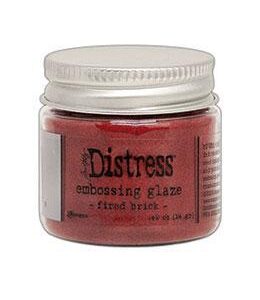 Distress Embossing Glaze – Fired Brick