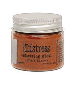 Distress Embossing Glaze – Rusty Hinge