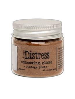 Distress Embossing Glaze – Vintage Photo