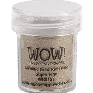 WOW! Metallic Gold Rich Pale Super Fine