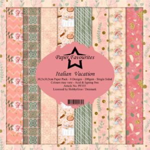 Paper Favourites – Paperpad – 30,5×30,5 cm – Italian Vacation