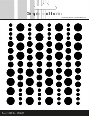 Simple and Basic Enamel Dots – Sort