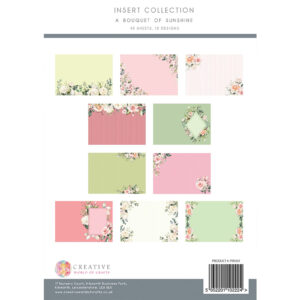 The Paper Boutique – Insert Collection – A4 – A Bouquet Of Sunshine
