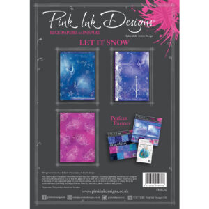 Pink ink – Rispapir – A4 – Let it snow