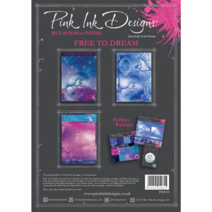 Pink ink – Rispapir – A4 – Free to dream