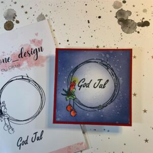 Anemone Design Stempel – God  Jul