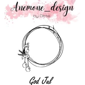 Anemone Design Stempel – God  Jul