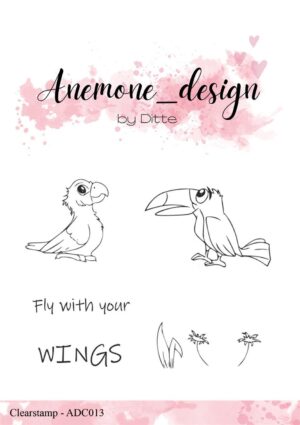Anemone Design Stempel – Parrot