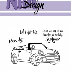NHH Design Stempel – Tøsebil