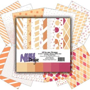 NHH – Paperpad – 15 x 15 cm – All in one – Orange