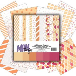 NHH – Paperpad – 30,5 x 30,5 cm – All in one – Orange