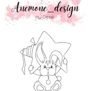 Anemone Design Stempel – Star Rabbit