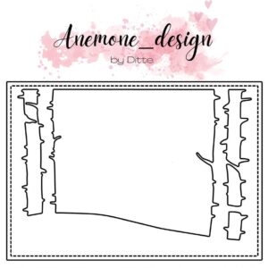 Anemone Design Die – Birch Landscape