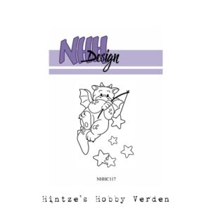 NHH Design Stempel – Drage med stjerner