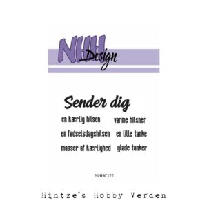 NHH Design Stempel – Sender dig