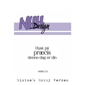 NHH Design Stempel – Husk på