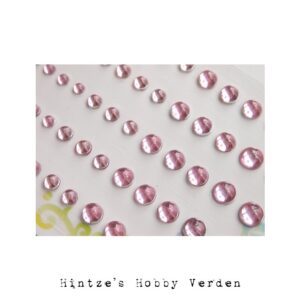 Memory Place Light Pink Sparkly Bubble Rhinestone