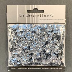 Simple and Basic Sequins – Gunmetal