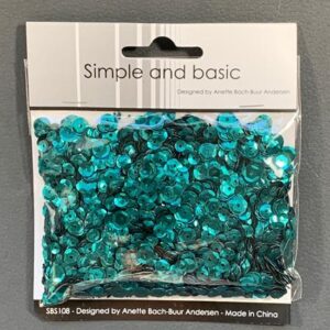 Simple and Basic Sequins – Jade Green